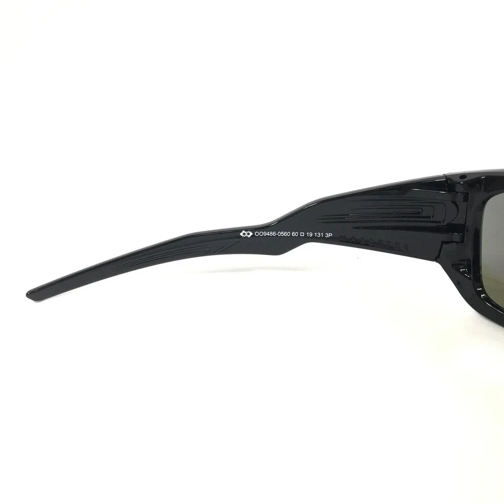 Oakley Sunglasses Masseter OO9486-0560 Black w/ Prizm Polarized Sapphire Lenses